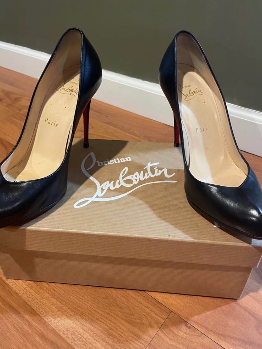 Black Christian Louboutins